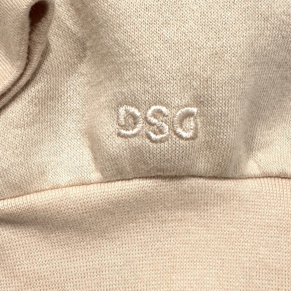 DSG Women's Classic Cream Fleece Full Zip-Up Hood Sweatshirt Size XL NWOT - Picture 9 of 11